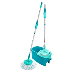 Die moderne Hausfrau Bodenwischer Set "CLEAN TWIST Disc Mop Ergo"