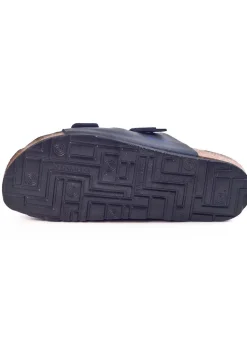 Herren Die moderne Hausfrau BONILLO Pantoletten blau