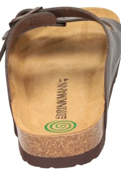 Herren Die moderne Hausfrau BONILLO Pantoletten braun