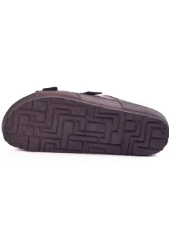 Herren Die moderne Hausfrau BONILLO Pantoletten braun