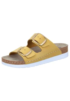 Damen Die moderne Hausfrau BONILLO Pantoletten gelb