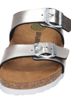 Damen Die moderne Hausfrau BONILLO Pantoletten gold