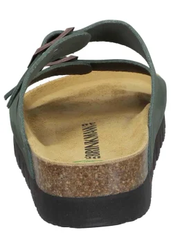 Damen Die moderne Hausfrau BONILLO Pantoletten grün