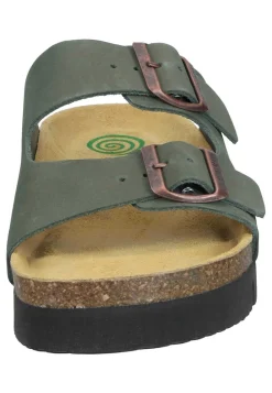 Damen Die moderne Hausfrau BONILLO Pantoletten grün