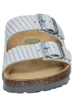 Damen Die moderne Hausfrau BONILLO Pantoletten hellgrau