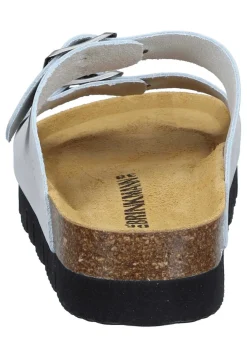 Damen Die moderne Hausfrau BONILLO Pantoletten hellgrau