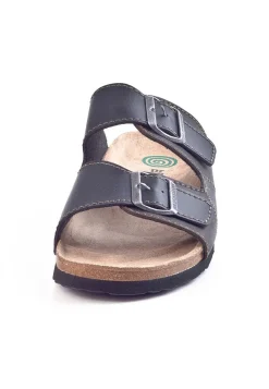 Herren Die moderne Hausfrau BONILLO Pantoletten schwarz