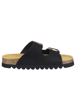 Damen Die moderne Hausfrau BONILLO Pantoletten schwarz