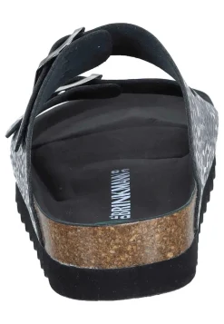 Damen Die moderne Hausfrau BONILLO Pantoletten schwarz