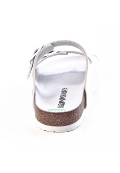 Herren Die moderne Hausfrau BONILLO Pantoletten weiß