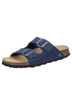 Herren Die moderne Hausfrau BONILLO HOME Hausschuhe blau