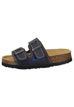 Herren Die moderne Hausfrau BONILLO KIDS Pantoletten blau