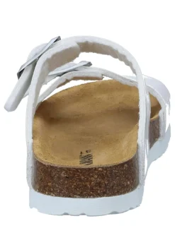 Damen Die moderne Hausfrau BONILLO KIDS Pantoletten weiß