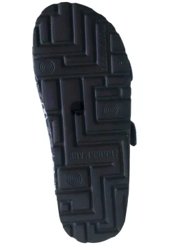 Herren Die moderne Hausfrau BONILLO KIDS Pantoletten blau