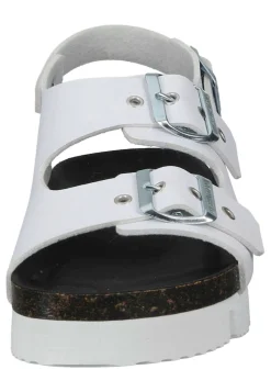 Damen Die moderne Hausfrau BONILLO SLING Sandaletten weiß