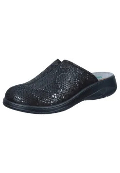 Damen Die moderne Hausfrau CHELVA Clogs schwarz