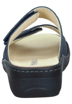 Damen Die moderne Hausfrau CHELVA Pantoletten blau