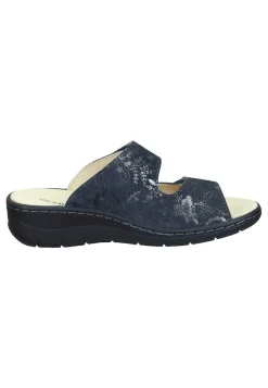 Damen Die moderne Hausfrau CHELVA Pantoletten blau