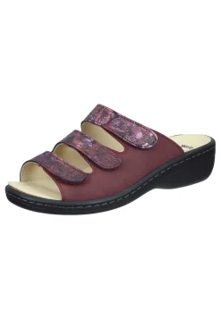 Damen Die moderne Hausfrau CHELVA Pantoletten rot