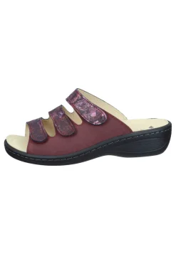 Damen Die moderne Hausfrau CHELVA Pantoletten rot