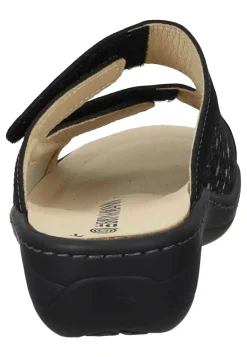 Damen Die moderne Hausfrau CHELVA Pantoletten schwarz