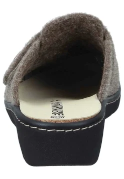 Damen Die moderne Hausfrau CHELVA HOME Hausschuhe braun