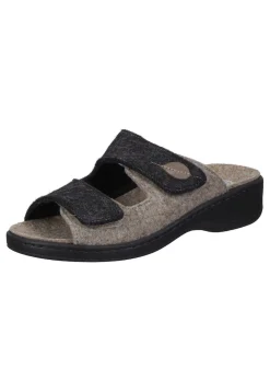 Damen Die moderne Hausfrau CHELVA HOME Hausschuhe braun