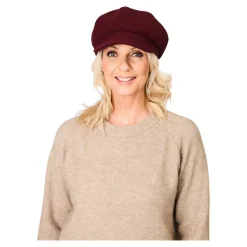 Damen Die moderne Hausfrau City-Mütze pflaume