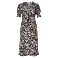 Damen Die moderne Hausfrau Crêpe-Kleid „Lydia“