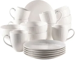 Die moderne Hausfrau Dalia Frühstücksset, Porzellan