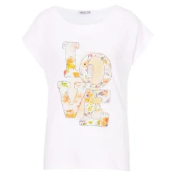 Damen Die moderne Hausfrau Damen Baumwoll-T-Shirt „Love“