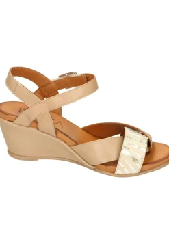 Damen Die moderne Hausfrau Damen Sandalen beige