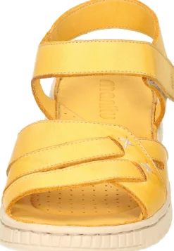 Damen Die moderne Hausfrau Damen Sandaletten gelb