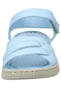 Damen Die moderne Hausfrau Damen Sandaletten hellblau