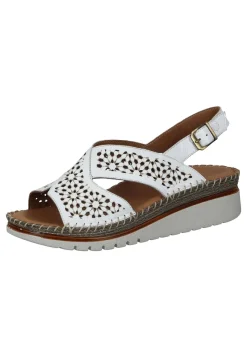 Damen Die moderne Hausfrau Damen Sandaletten weiß
