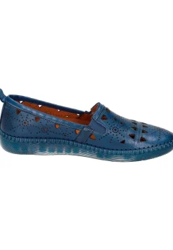 Damen Die moderne Hausfrau Damen Slipper blau