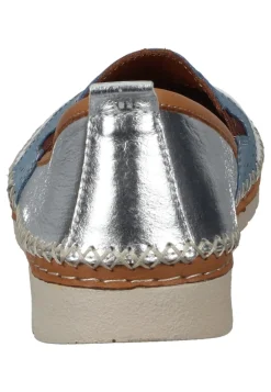 Damen Die moderne Hausfrau Damen Slipper silber