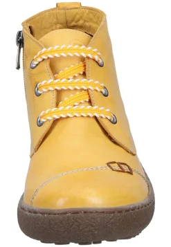 Damen Die moderne Hausfrau Damen Stiefeletten gelb