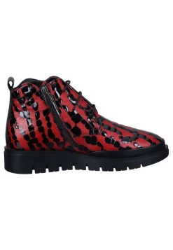 Damen Die moderne Hausfrau Damen Stiefeletten rot