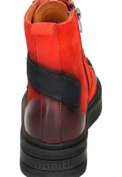Damen Die moderne Hausfrau Damen Stiefeletten rot