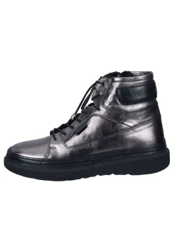 Damen Die moderne Hausfrau Damen Stiefeletten silber