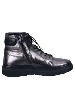 Damen Die moderne Hausfrau Damen Stiefeletten silber