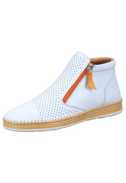 Damen Die moderne Hausfrau Damen Stiefeletten weiß