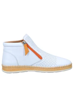 Damen Die moderne Hausfrau Damen Stiefeletten weiß