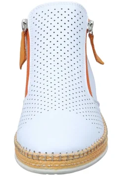 Damen Die moderne Hausfrau Damen Stiefeletten weiß