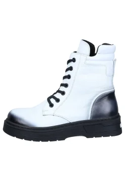 Damen Die moderne Hausfrau Damen Stiefeletten weiß