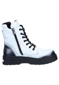 Damen Die moderne Hausfrau Damen Stiefeletten weiß