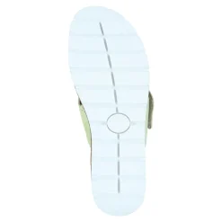 Damen Die moderne Hausfrau Damen-Pantolette „lime“