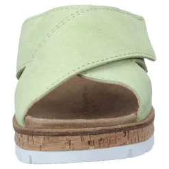 Damen Die moderne Hausfrau Damen-Pantolette „lime“