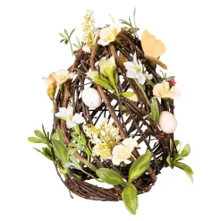 Die moderne Hausfrau Deko-Ei „Frühling“